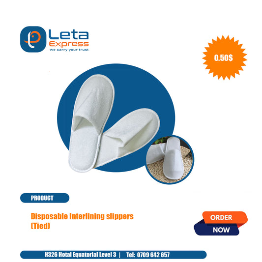 Disposable Interlining Slippers